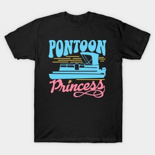 Pontoon Princess Pontoon Boat T-Shirt